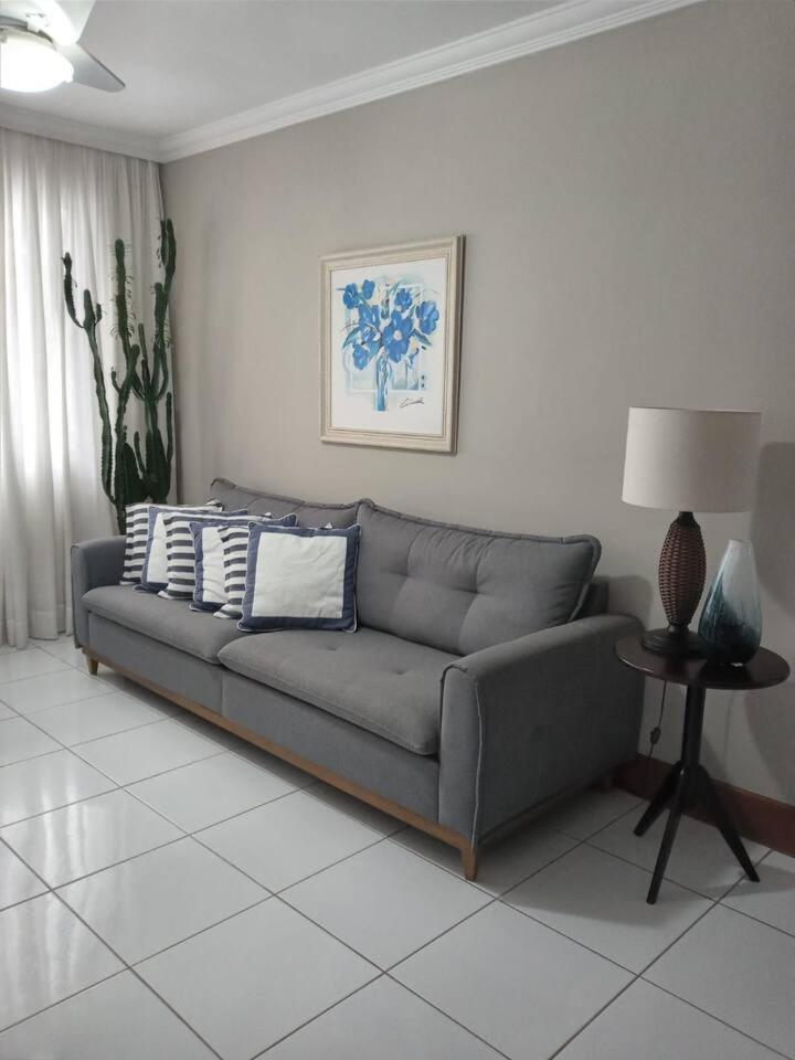 Apartamento completo na calçada da praia Leilighet Guarujá Eksteriør bilde